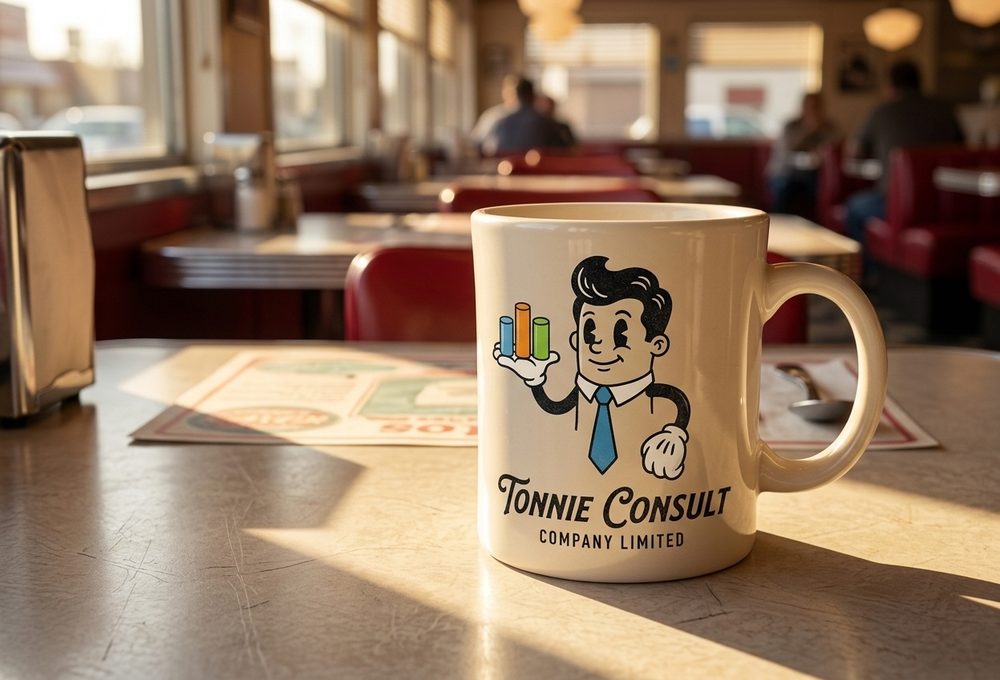 Tonnie Consult branded mug